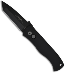 Pro-Tech Emerson CQC-7 Tanto Automatic Knife w/ Solid Handle (3.25" Black)