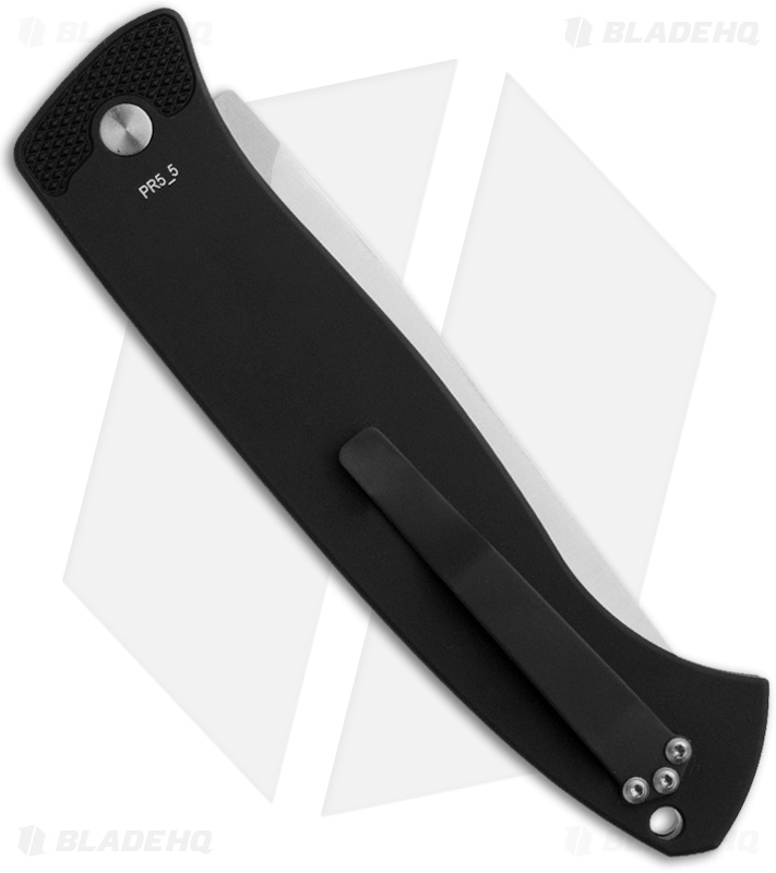 Pro-Tech Brend 1 Large Automatic Knife Black (4.6" Satin) 1121SF