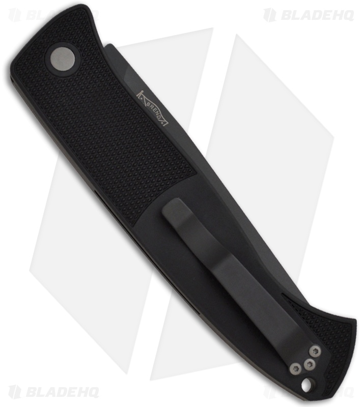 Pro-Tech Brend 1 Large Automatic Knife Black (4.6" Black) 1125