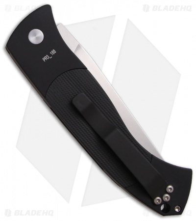 Pro-Tech Brend 3 Medium Automatic Knife Black G-10 (3.75" Satin) 1300