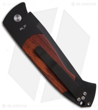 Pro-Tech Brend 3 Medium Automatic Knife Cocobolo (3.75" Black) 1307-C