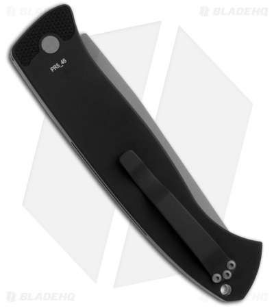 Pro-Tech Brend 1 Large Automatic Knife Black (4.6" Bead Blast) 1120