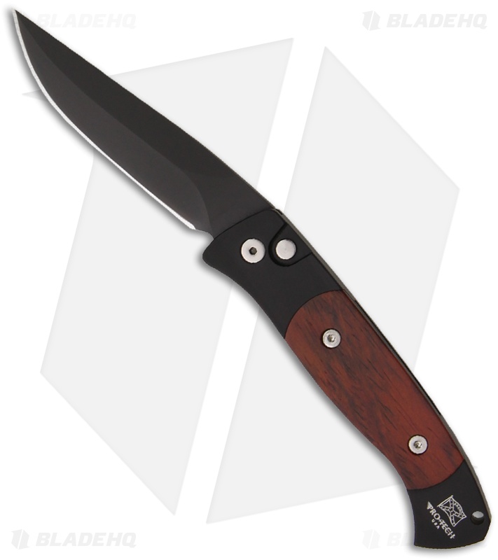 Pro-Tech Brend 2 Small Automatic Knife Cocobolo (2.9" Black) 1207-C