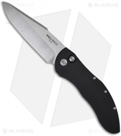 Pro-Tech Doru Elishewitz Automatic Knife (3.5" Stonewash Plain) 2010