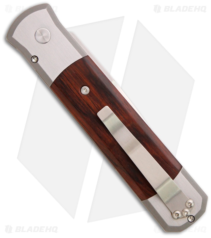 Protech Custom Steel Godfather Knife w/ Cocobolo (4
