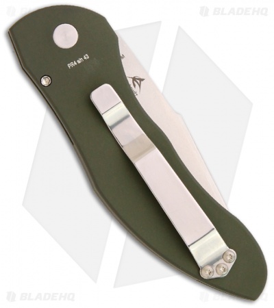 Pro-Tech Green Doru Elishewitz Automatic Knife (3.5" Stonewash Plain) 2012