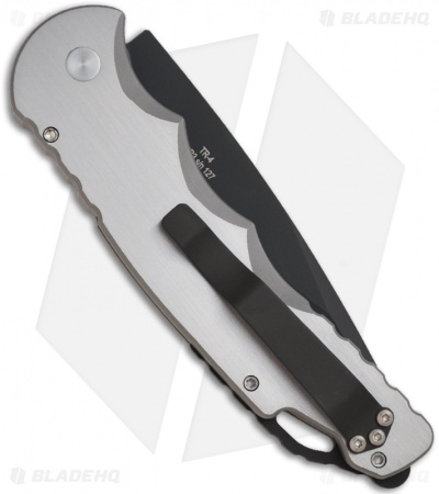 Pro-Tech Steel Custom TR-4 S2 Tactical Response 4 Automatic Knife (4" Black)