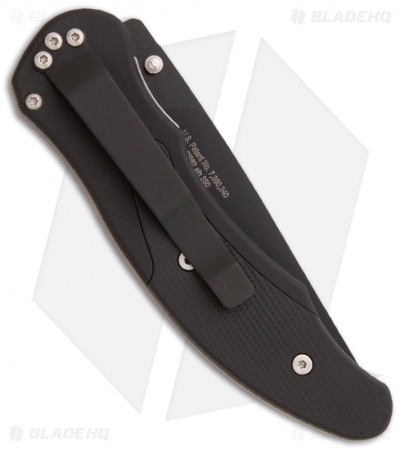 Pro-Tech Defiance D/A Automatic Knife w/ Black G-10 (3.5" Black Plain) 1802