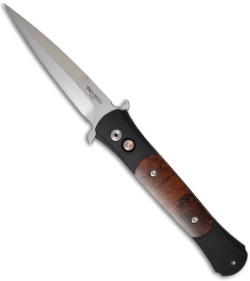 Pro-Tech Large Don Automatic Knife Desert Ironwood (4.5" Satin) 1906-DIW