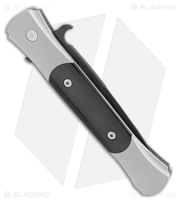 Protech The Don Automatic Knife w/ Black G-10 (3.5" Black Plain) 1718