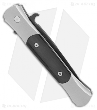 Protech The Don Automatic Knife w/ Black G-10 (3.5" Black Plain) 1718