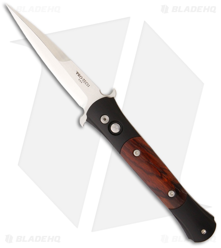 Pro-Tech The Don Automatic Knife Black/Cocobolo (3.5" Satin) 1706-C