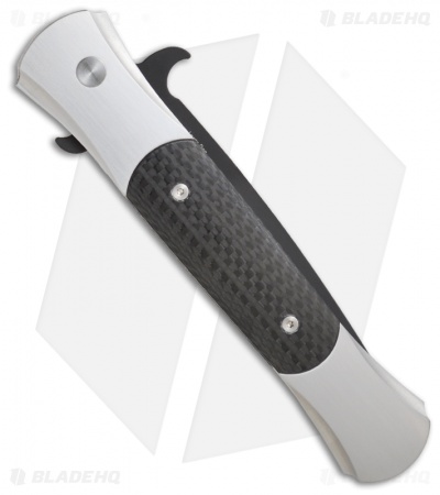 Pro-Tech Large Don Steel Automatic Knife Carbon Fiber (4.5" Black) 1912