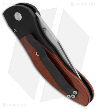 Pro-Tech Automatic Elishewitz Doru w/ Cocobolo Wood Inlays (3.5" Plain) 2006-C