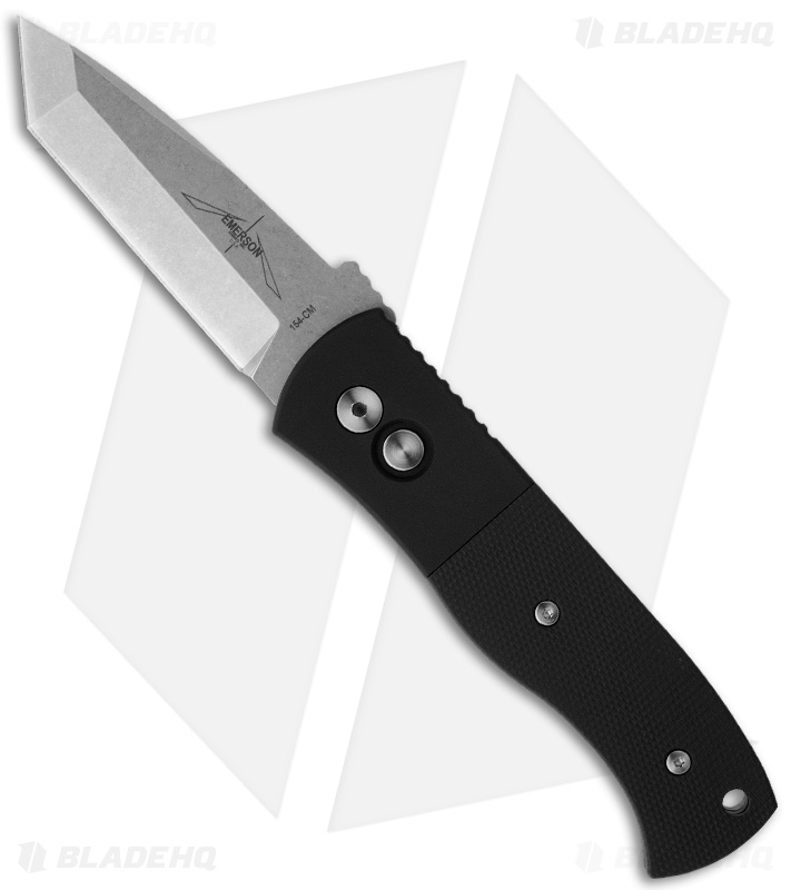 Pro-Tech Emerson CQC-7 Automatic Knife w/ G-10 (3.25" Stonewash Plain)