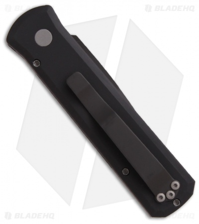 Pro-Tech Godson Automatic Knife (3.15" Black Serr) 721 PS