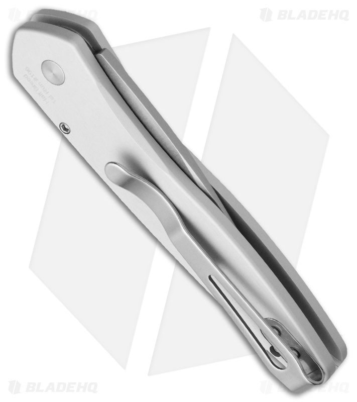 Pro-Tech Half-Breed Silver Automatic Knife Carbon Fiber (1.95" Stonewash) 3610