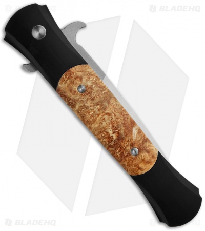Protech Large Don Automatic Knife Dyed Maple (4.5" Satin) 1906-DM