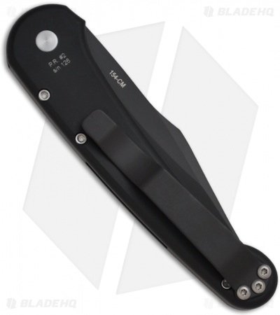 Pro-Tech Monaco Black Automatic Knife (3.4" Black Plain) 521