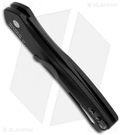 Protech Newport Black Automatic Knife Carbon Fiber (3