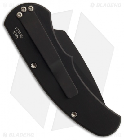 Protech Runt J4 Automatic Knife Black Handle (1.94" Black Serr) 4415PS