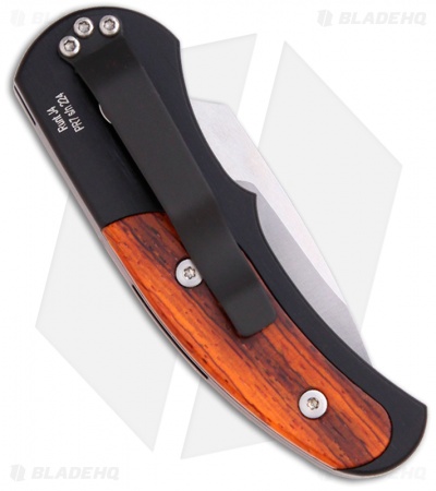 Pro-Tech Runt J4 Automatic Knife Cocobolo Wood (1.94" Satin) 4406-C
