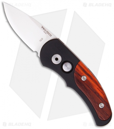 Pro-Tech Runt J4 Automatic Knife Cocobolo Wood (1.94" Satin) 4406-C