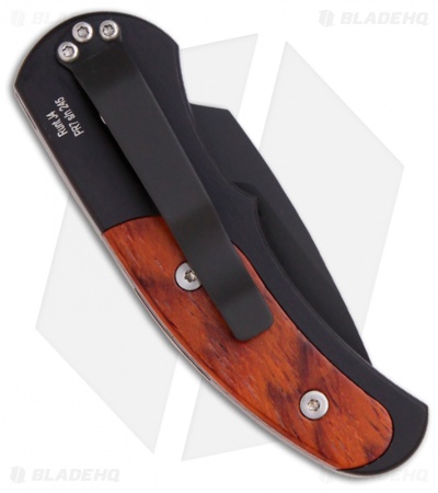 Pro-Tech Runt J4 Automatic Knife Cocobolo Wood (1.94" Black) 4407-C