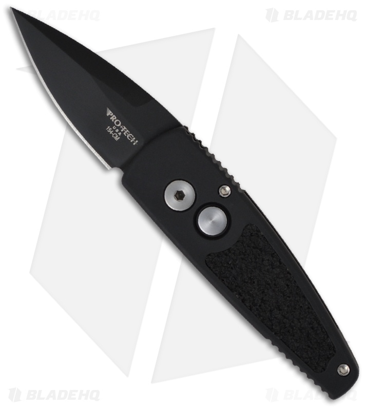 Pro-Tech Stinger Black Automatic Knife w/ Insert (1.94