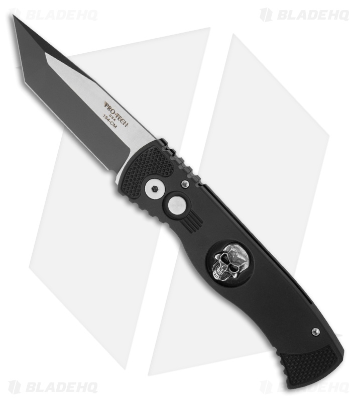 Protech TR-1 Skull #1 Tactical Response Tanto Automatic Knife (3