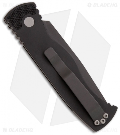 Pro-Tech TR-1.3 Tanto Tactical Response Automatic Knife (3" Black) 