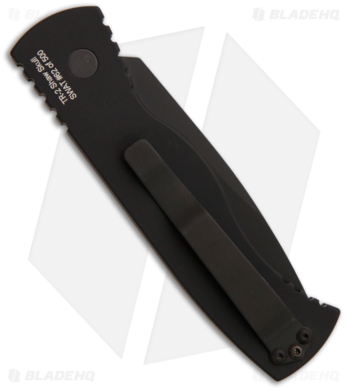 Protech TR-2 Skull SWAT Tactical Response Automatic Knife (3