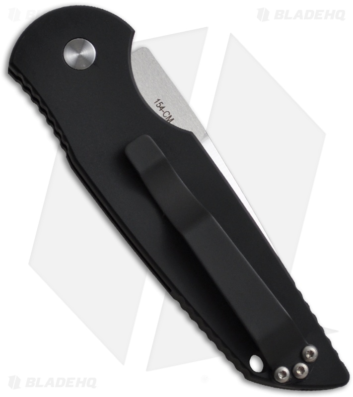 Pro-Tech Tactical Response TR-3 Tuxedo Automatic Knife (3.5" Satin Plain)