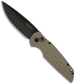 Protech Tactical Response TR-3.31 Desert Sand w/ Grooves (3.5" Black)