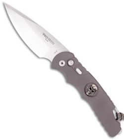 Pro-Tech Gray TR-4 Skull #3 Limited Edition Automatic Knife (4" Stonewash)