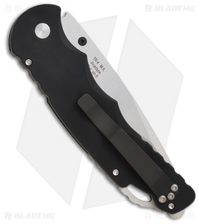 Pro-Tech TR-4 Tactical Response Button Lock Manual Knife (4" Stonewash) TR-4MA.1