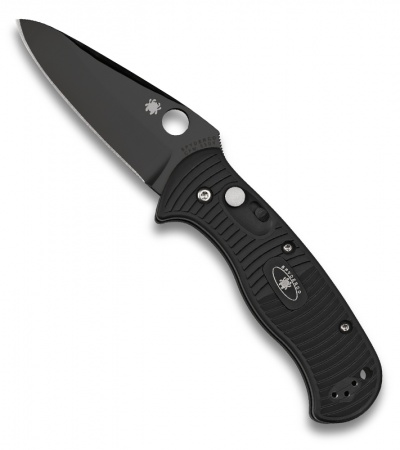 Spyderco Citadel Automatic Knife 83mm (3.25" Black) C119BKP