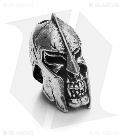Schmuckatelli Spartan Skull Bead (Pewter)