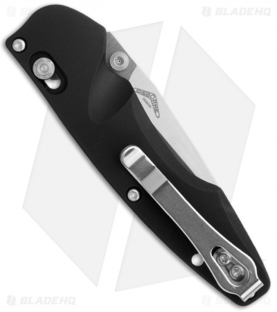 Benchmade Emissary AXIS-Assist Knife Black Aluminum (3" Satin) 470-1