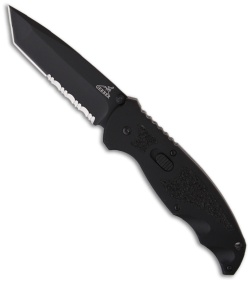 Gerber Answer 3.25 Spring Assisted Tanto Knife (3.3" Black Serr) 1970