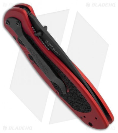 Kershaw Blur Assisted Opening Knife Red (3.375" Black Serr) 1670RDBLKST