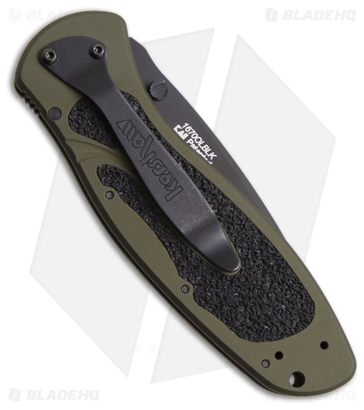 Kershaw Blur | Assisted Opening Knife - Olive | Free Shipping
