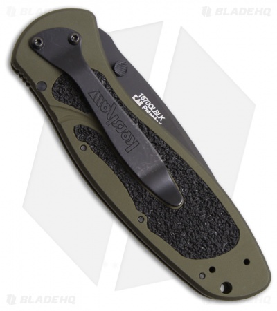 Kershaw Blur Assisted Opening Knife Olive (3.375" Black) 1670OLBLK