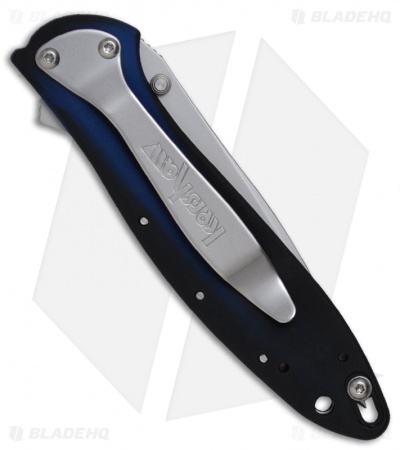 Kershaw Leek Assisted Opening Knife Blue Smoke (3" Bead Blast) 1660BB