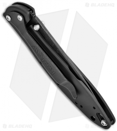 Kershaw Leek Assisted Opening Knife Black (3" Damascus) 1660DAMBK