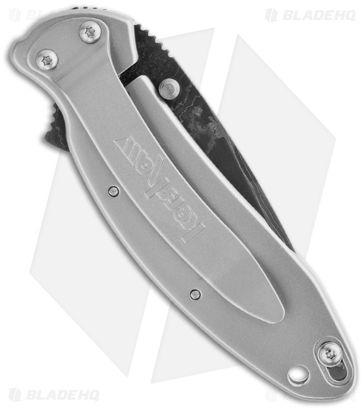 Kershaw Scallion Assisted Opening Knife (2.25" Damascus) 1620DAM
