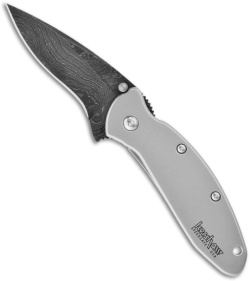 Kershaw Scallion Assisted Opening Knife (2.25" Damascus) 1620DAM