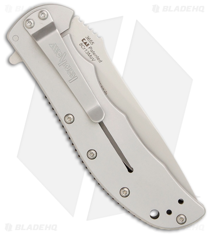 Kershaw Volt SS Assisted Opening Knife Stainless Steel (3.44" Bead Blast) 3655SS