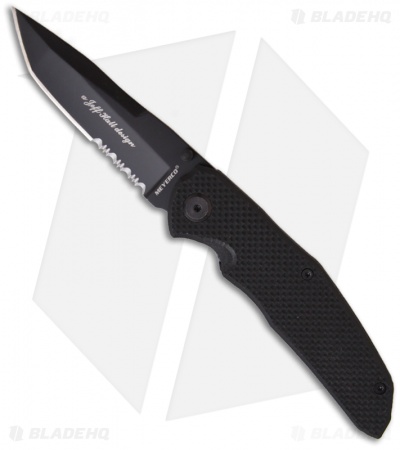 Meyerco Yakuza Spring Assisted Knife (3.25" Black Serr)