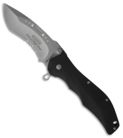 Meyerco Maxx-Q Spring Assisted Knife G-10 (3.25" Bead Blast Serr)